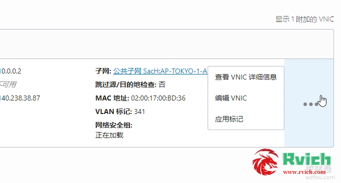 Oracle VPS主机查看详情